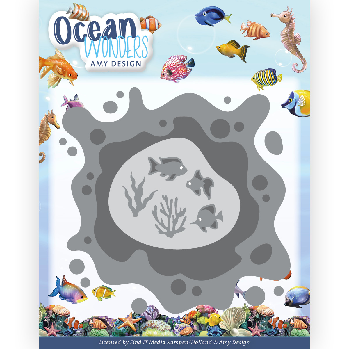 Dies - Amy Design – Ocean Wonders - Underwater View Dies - Amy Design – Ocean Wonders - Underwater View