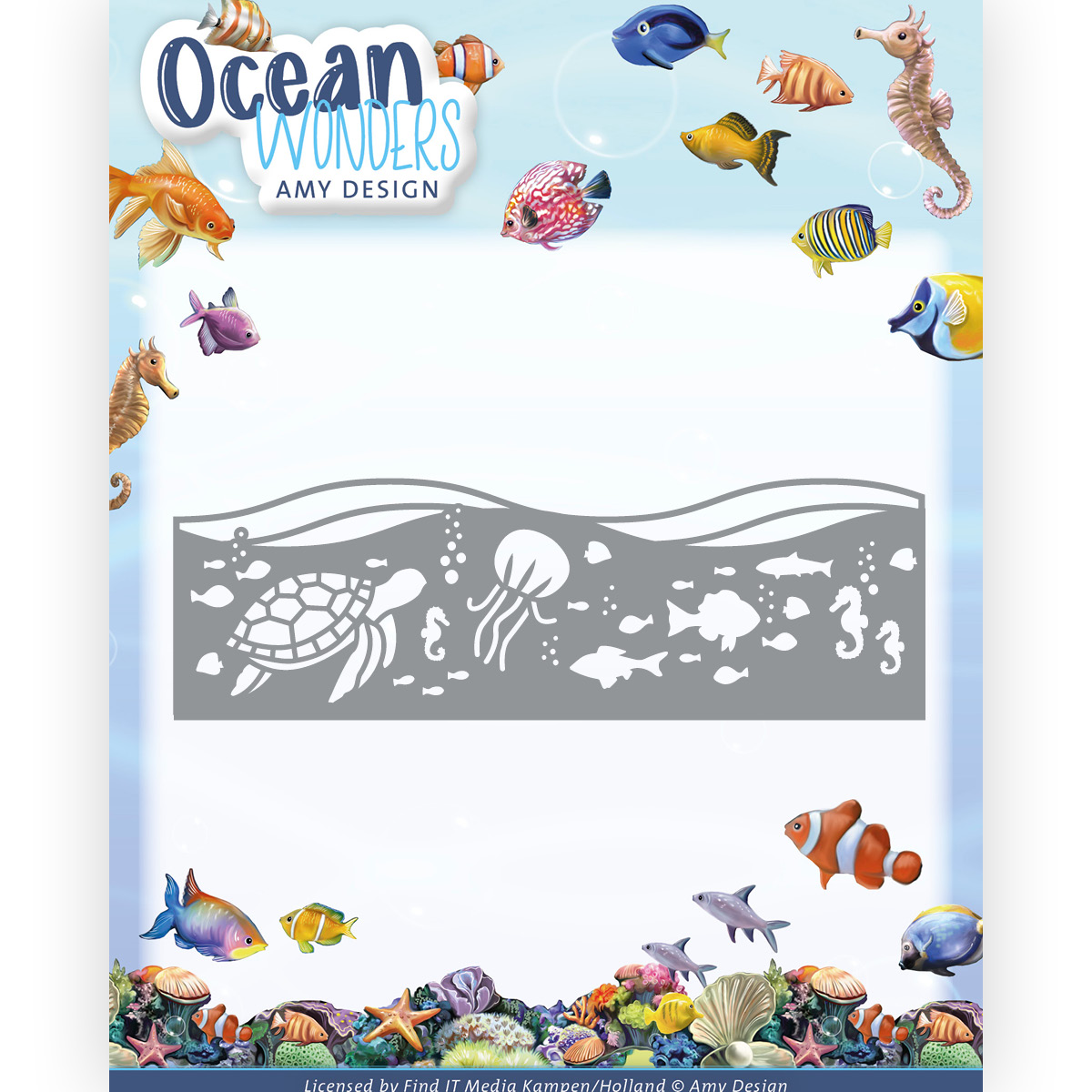 Dies - Amy Design – Ocean Wonders - Underwater Edge Dies - Amy Design – Ocean Wonders - Underwater Edge