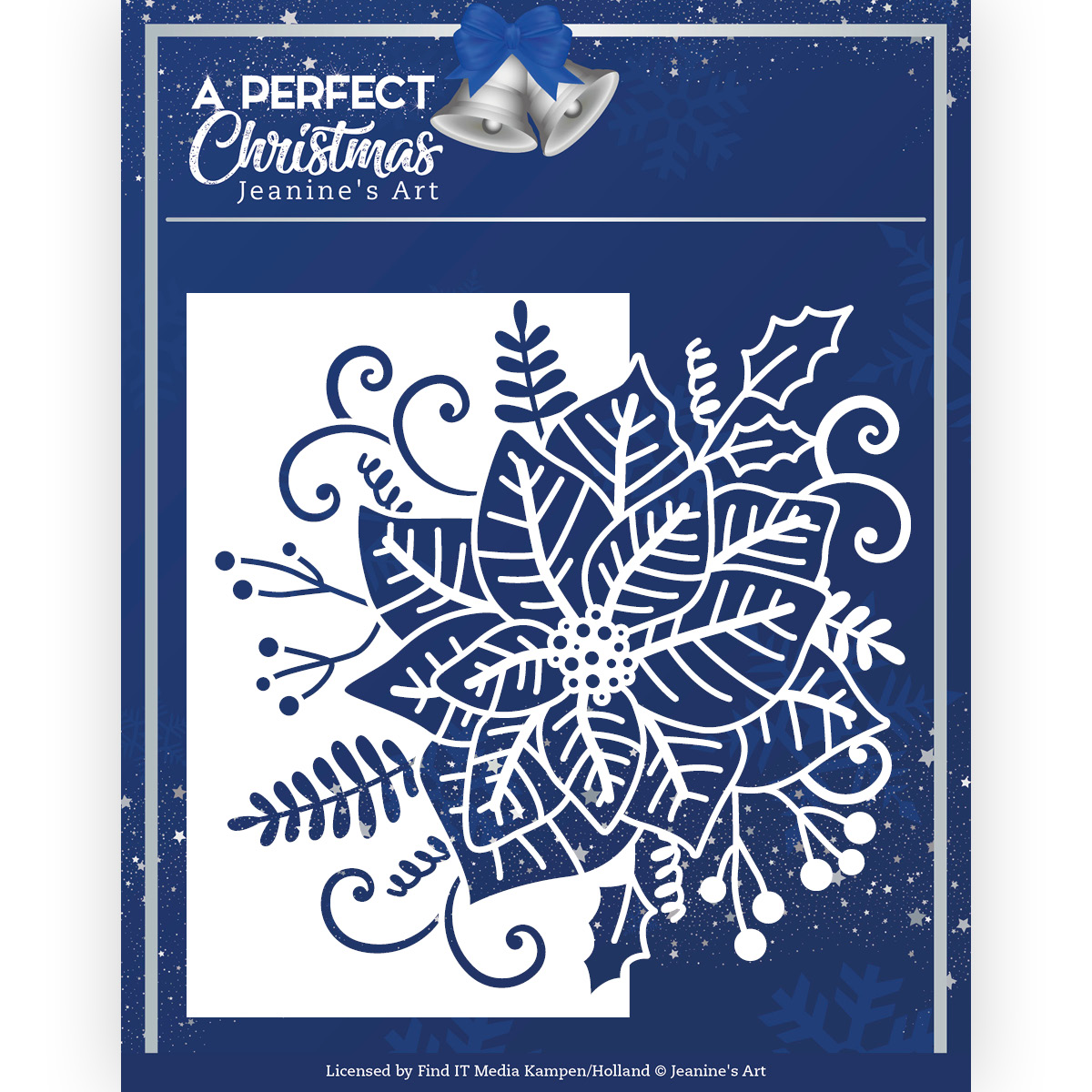 Dies - Jeanine's Art - A Perfect Christmas - Poinsettia Flower Edge Dies - Jeanine's Art - A Perfect Christmas - Poinsettia Flower Edge