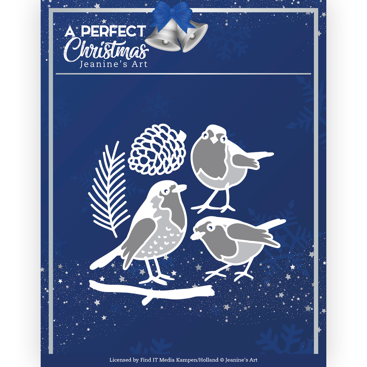 Dies - Jeanine's Art - A Perfect Christmas - Christmas Birds Dies - Jeanine's Art - A Perfect Christmas - Christmas Birds