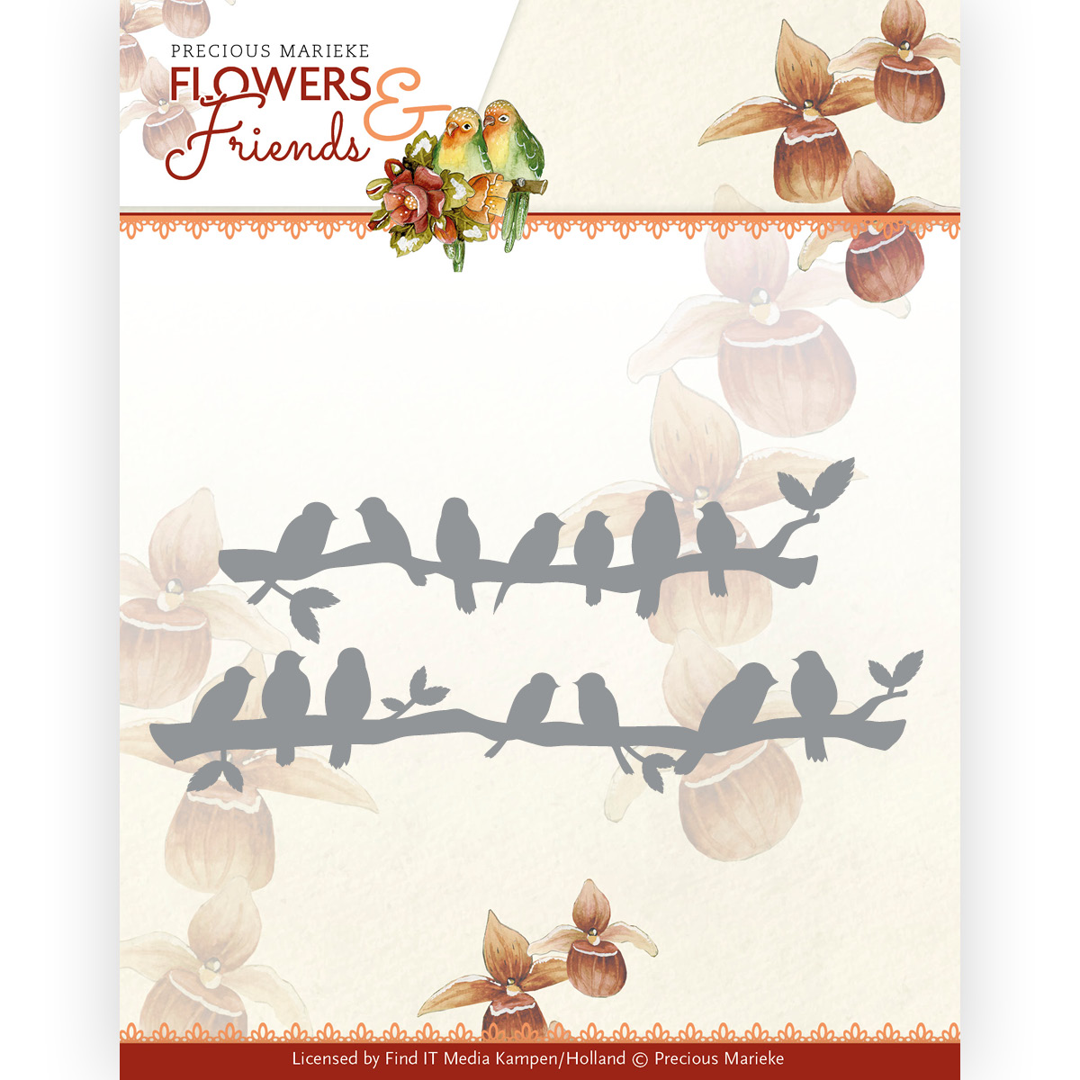 Dies - Precious Marieke - Flowers and Friends - Birds in a Row Dies - Precious Marieke - Flowers and Friends - Birds in a Row
