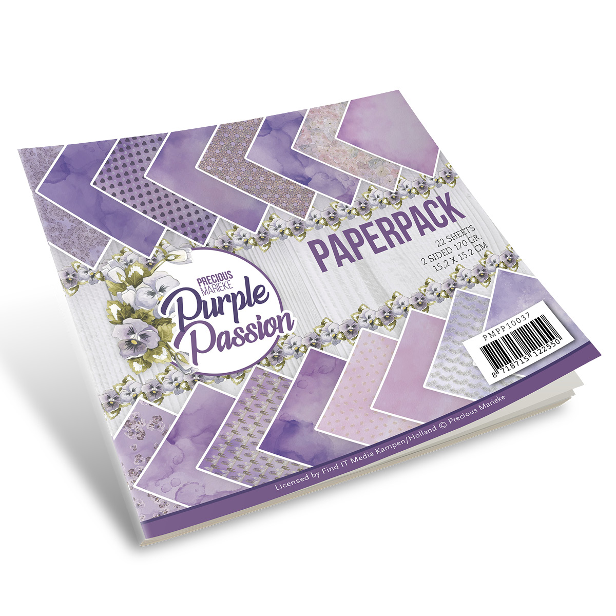 Paperpack - Precious Marieke - Purple Passion Paperpack - Precious Marieke - Purple Passion