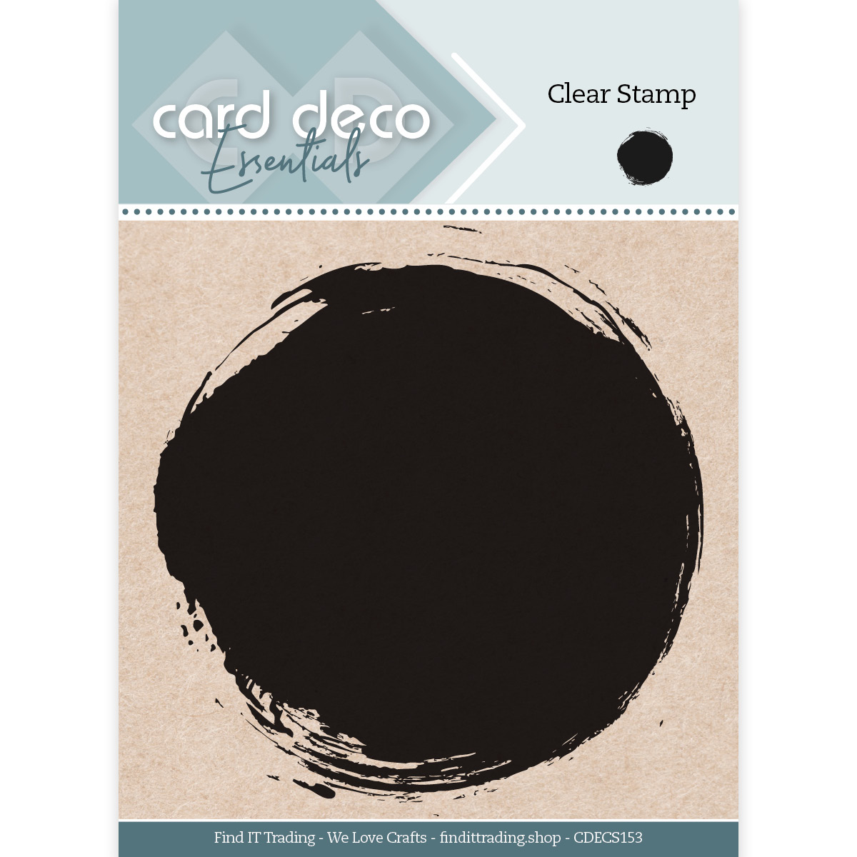 Card Deco Essentials Clear Stamps - Paint Blob Card Deco Essentials Clear Stamps - Paint Blob