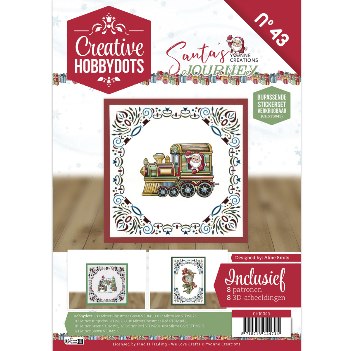 Creative Hobbydots 43 - Yvonne Creations - Santa's Journey