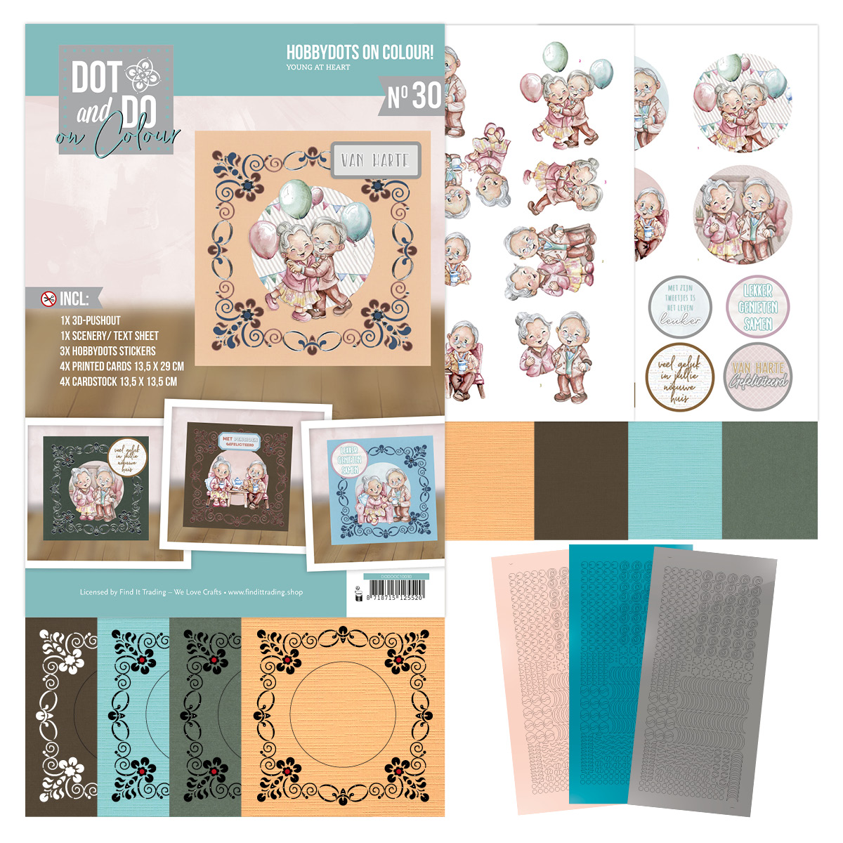 Dot and Do on Colour 30 - Yvonne Creations - Young at Heart Dot and Do on Colour 30 - Yvonne Creations - Young at Heart
